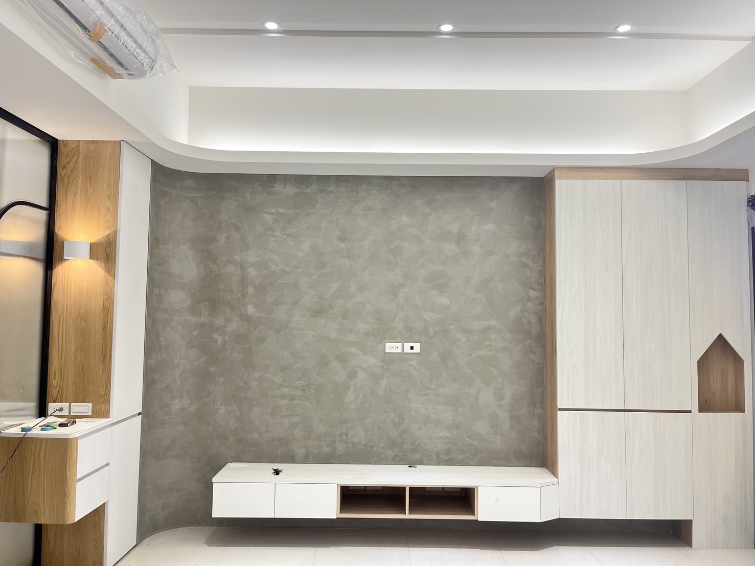 台中電視牆防火塗層